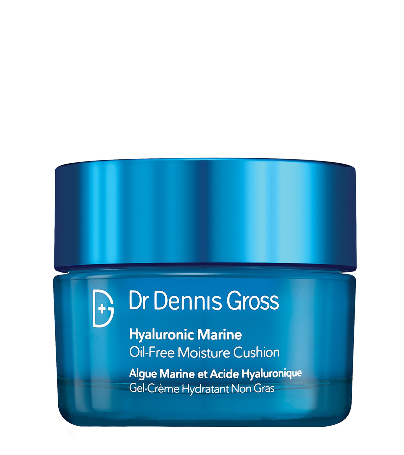 Hyaluronic Marine™ Oil-free Moisture Cushion - en lätt fuktgivare som förseglar fukten i huden. dagcreme nattcreme dr Dennis gross